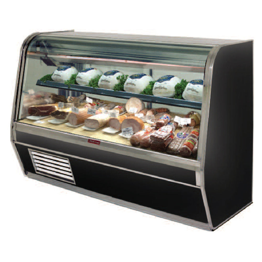 Howard-McCray SC-CDS32E-4C-LED Curved Glass Deli Meat & Cheese Service Case 50"W