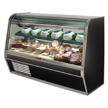 Howard-McCray SC-CDS32E-8C-LED Curved Glass Deli Meat & Cheese Service Case 98"W