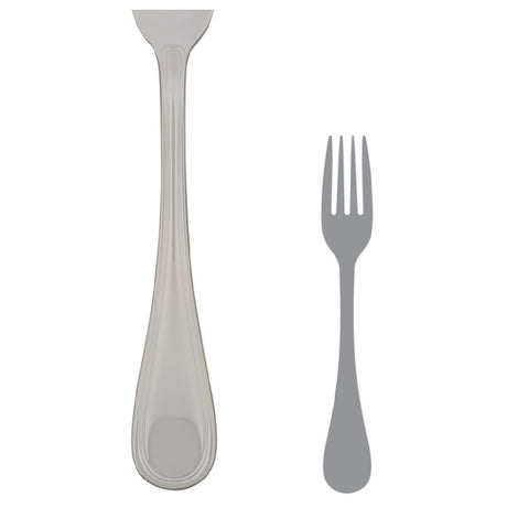 Steelite 5508J023 Dessert Fork 7-1/4" 18/10 Stainless Steel