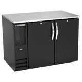 Beverage Air BB48HC-1-B - Refrigerated Back Bar Storage Cabinet, Two-section, 48"W