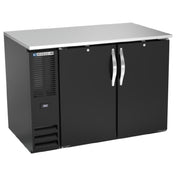 Beverage Air BB48HC-B - Refrigerated Back Bar Storage Cabinet, Two-section, 48"W X 30-3/8"D X 34"H
