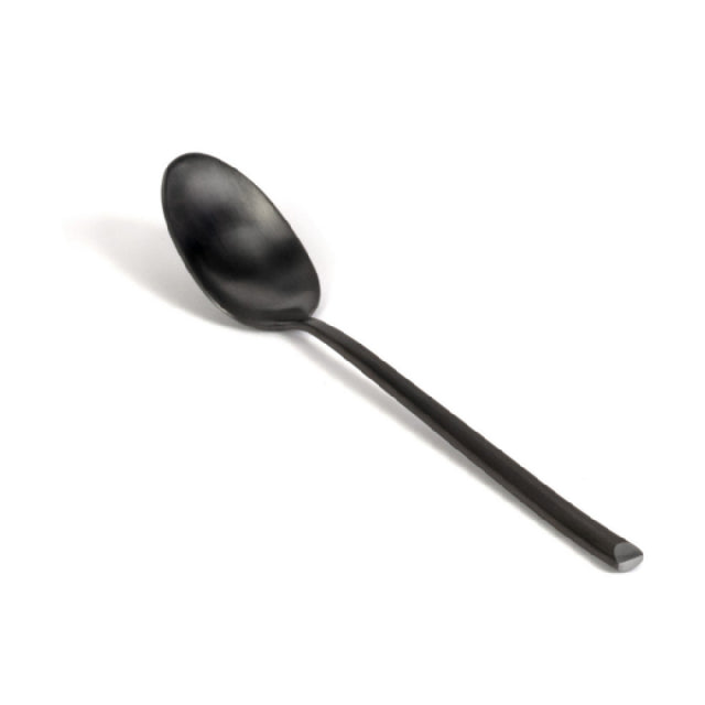 FOH FTS018BKS23 Jasper Tea Spoon 7"L Stainless Steel