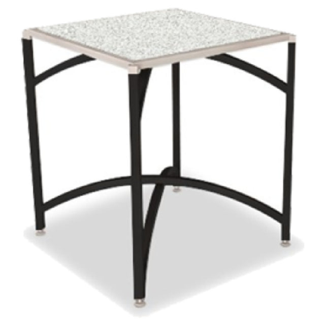 Forbes Industries 7032T-48 EcoFlex Elite Trend Series Table Square 30"W X 30"D X 48"H Table With Corner Mount