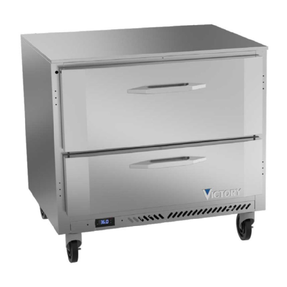 Victory VURD36HC-2 Undercounter Refrigerator Powered By V-Core™ One-section