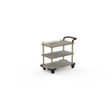 Steelite MGCRNX08GBXX Mogogo Buffet Solutions Roll'n Service Cart 41-1/2" X 21" X 36"H