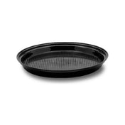 Steelite DFTRD13P10 Sampling Tray 13"dia. X 1"H Prism Black