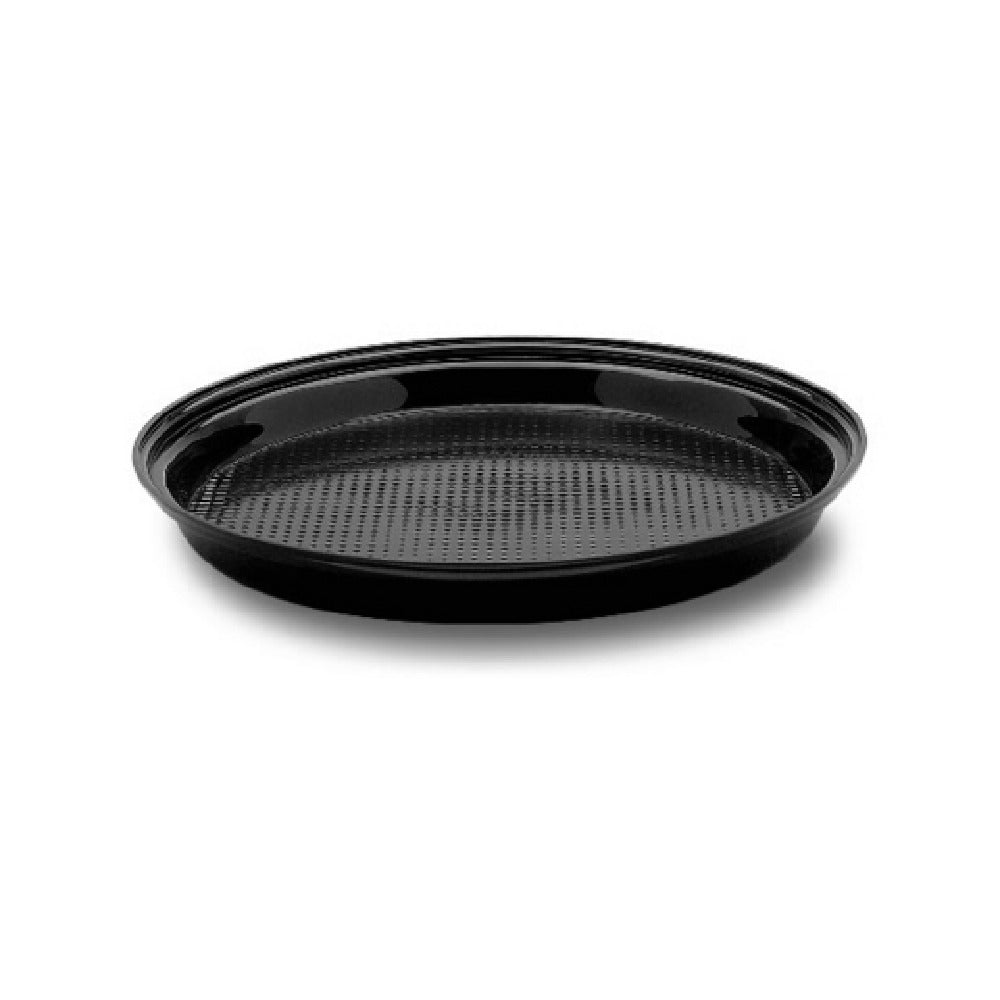 Steelite DFTRD13P10 Sampling Tray 13"dia. X 1"H Prism Black