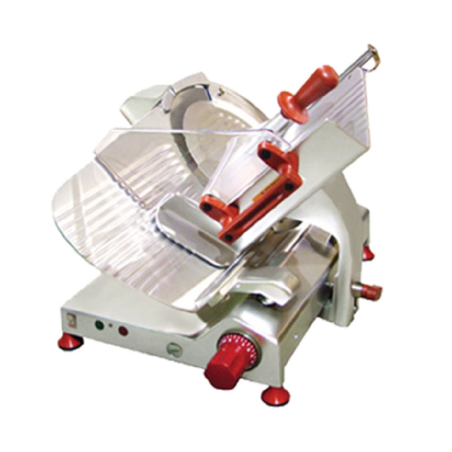 Omcan 31438 (MS-IT-0330-F) Meat Slicer Gear Driven Manual Feed