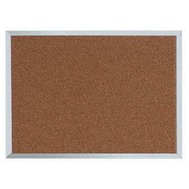 Aarco DB1824 Bulletin Board 24"W X 18"H Natural Pebble Grain Cork