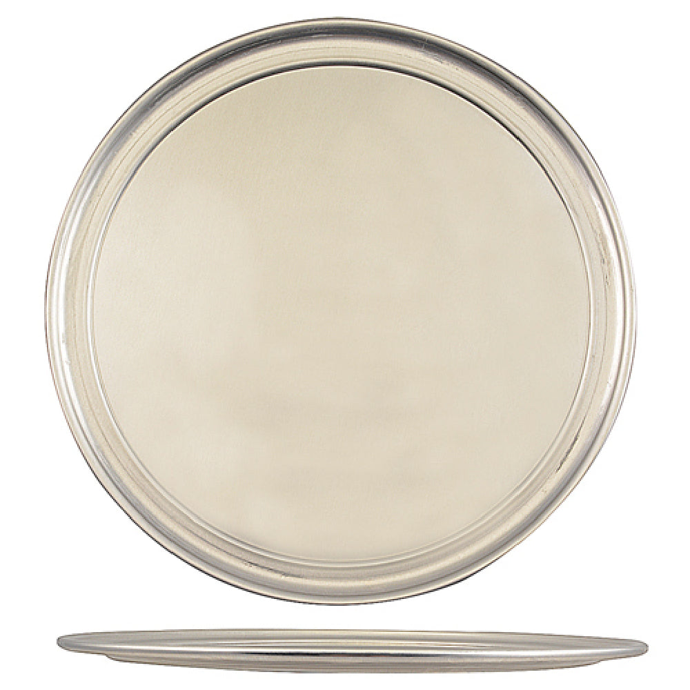 Franklin Machine Products 137-1610 Heavy-Duty Wide Rim Pan 16" OD X 14" ID 14 Ga. Aluminum