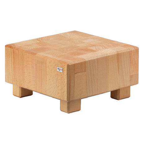 GET Enterprises 3ST084 Frilich® Pure Nature Butcher Block Riser 8-7/10"W X 8-7/10"D X 4-7/10"H