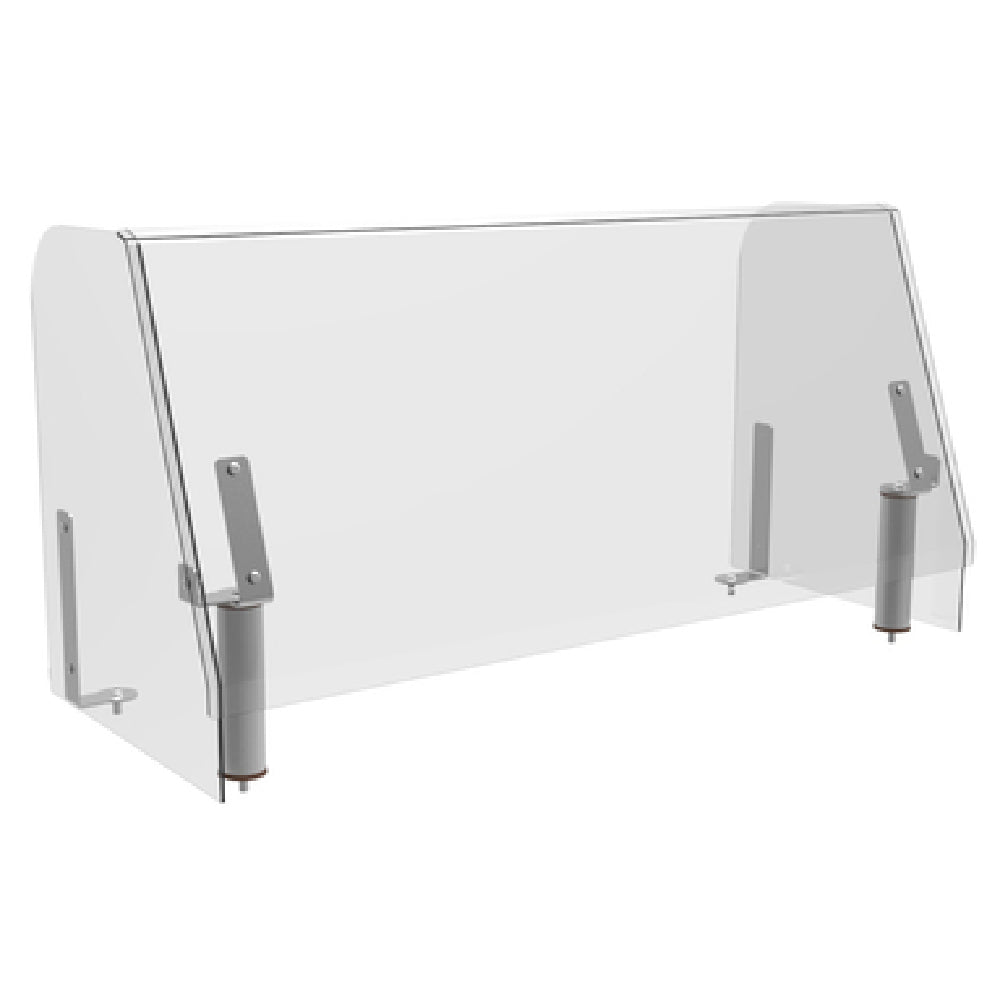 Steelite MGCIAN06XSXX Mogogo Buffet Solutions Modular Breath Guard 71"W X 29-1/2"D X 35-1/2"H