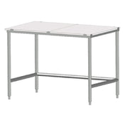 SPG 5MCT-30 - Universal Stainless Work Table, 60"W X 30"D, 5/8" Poly Top