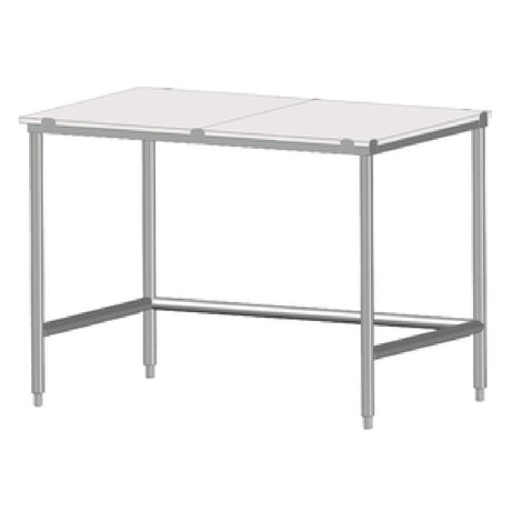 SPG 5MCT-30 - Universal Stainless Work Table, 60"W X 30"D, 5/8" Poly Top