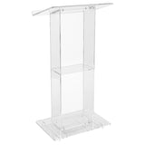 National Public Seating 401S Oklahoma Sound® Floor Lectern 24"W X 15"D X 46"H