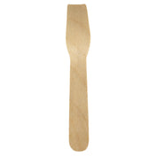 PacknWood 210BICE - Eco Ice Cream Spoon 3.75", Compostable, Biodegradable