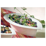 Bon Chef 70073CARM - Futura2 Platter, 20" L X 10" W X 4" H, Tear Drop