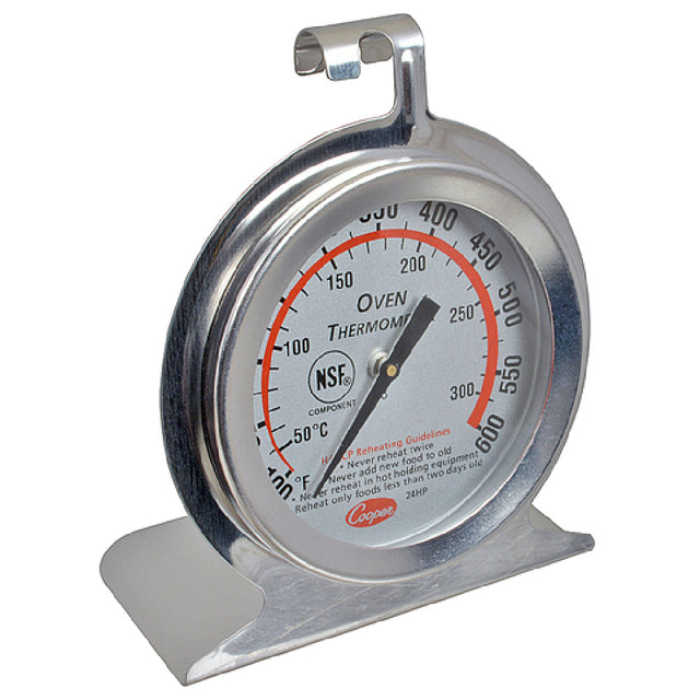 Franklin Machine Products 138-1296 Hanging Oven Thermometer 2" Dial 100° To 600°F (50° To 300°C) Temperature Range