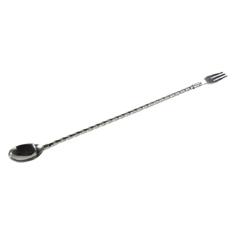 Hospitality Brands HB46/TRIDENT-012 Uber Bar Tools™ Cocktail Essentials ProTrident™ Bar Spoon