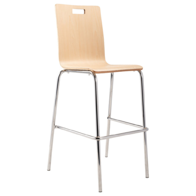 National Public Seating BCS22 NPS® Bushwick Stack Café Barstool 500 Lb. Weight Capacity