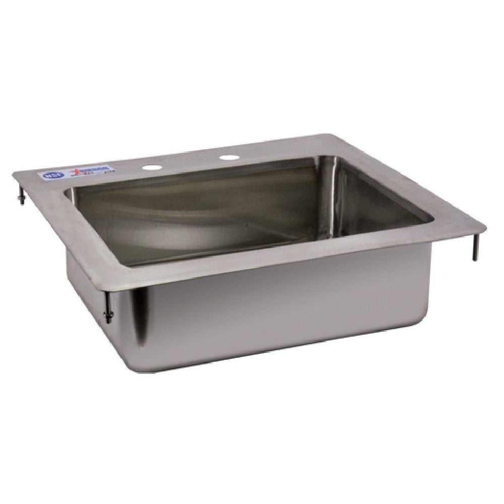 Omcan 39781 (39781) Drop-In Sink One Compartment 14" Wide X 10" Front-to-back X 5" Deep