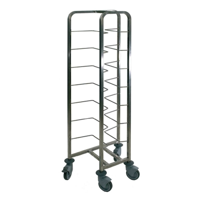 Matfer 779108 Dough Container Trolley 14-1/2"L X 23-1/4"W X 70-1/2"W (8) Container Capacity