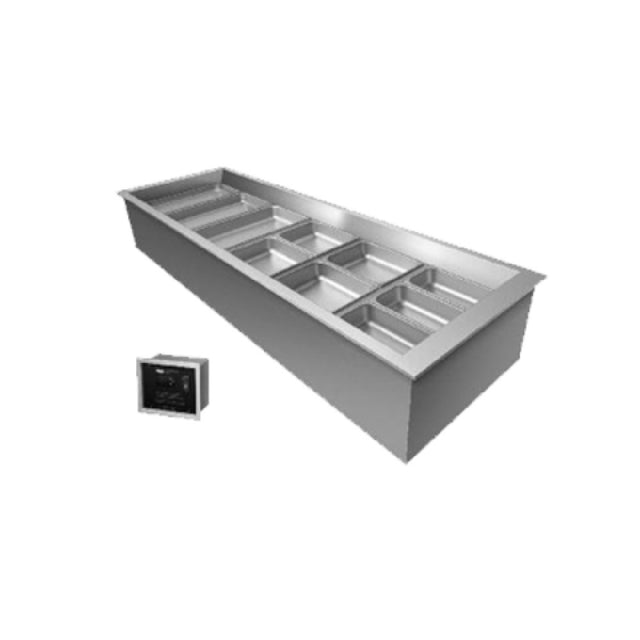 Hatco CWBX-2 Drop-In Refrigerated Well (2) Pan Size Top Mount