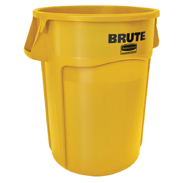 Rubbermaid FG265500YEL - BRUTE® Container, Without Lid, 55 Gallon