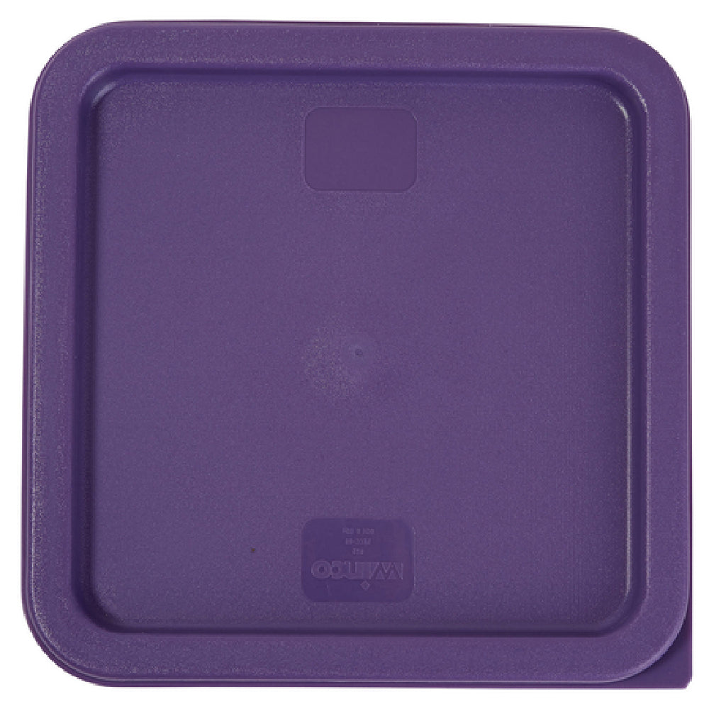 Winco PECC-68P Container Cover Fits 6 & 8 Qt. Square Storage Containers 9-1/8" X 9-1/8" X 1/2"H