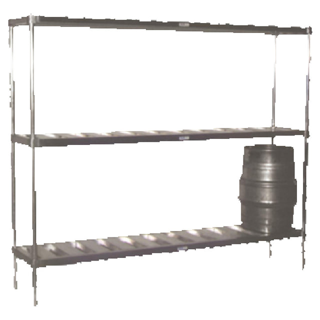 SPG 4H2271 - Kelmax Keg Rack, (8) Keg Capacity, 80"W X 17"D X 76"H