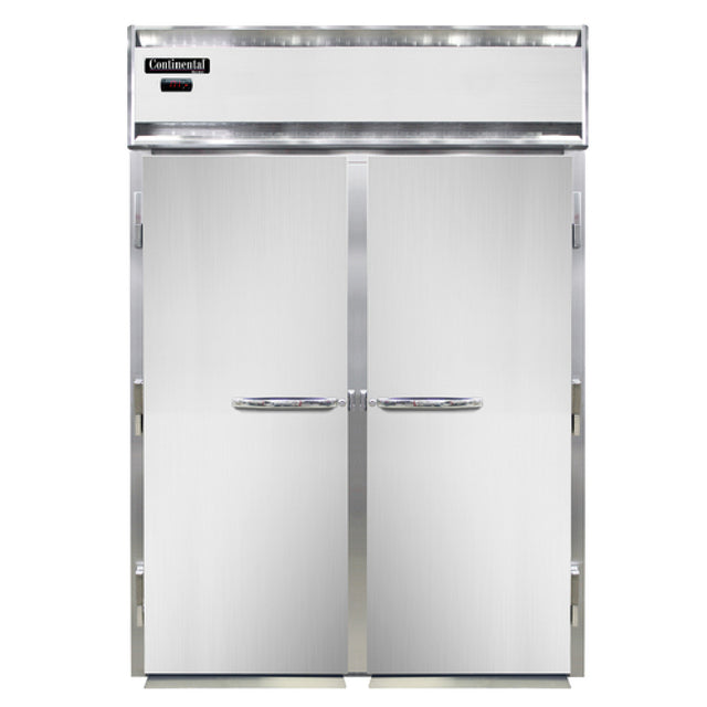 Continental Refrigerator DL2WI-SS-E Designer Line Extra-High Warmer Roll-in Two-section