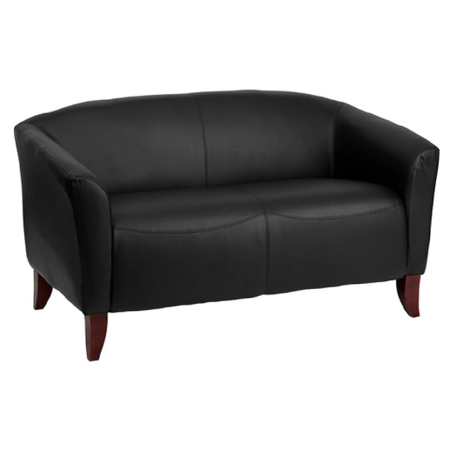 Flash Furniture 111-2-BK-GG Hercules Imperial Series Reception Loveseat 52"W X 29"D X 29"H