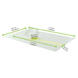 PacknWood 210LAP30B - Overlap Labels, 11.75", Adhesive