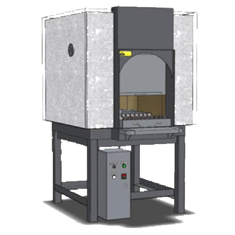 Beech Ovens DCK0850FG Oven Full Gas With Radiant Flame Burner Standard Rectangular Stone Hearth Duck Oven