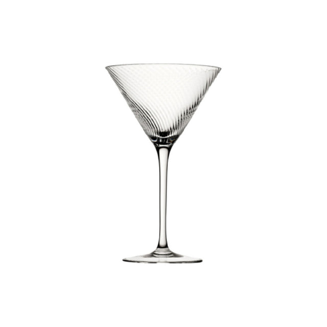 Steelite UR90728 Martini Glass 10.5 Oz (H 7-1/2" M 4-1/2" T 4-1/2" B 3-1/8") Soda Lime