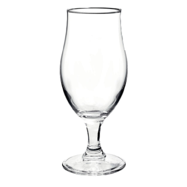 Steelite 4917Q081 Beer Glass 13-1/4 Oz. (H 7-1/4" M 3" T 2-1/2" B 2-7/8") Bormioli Rocco