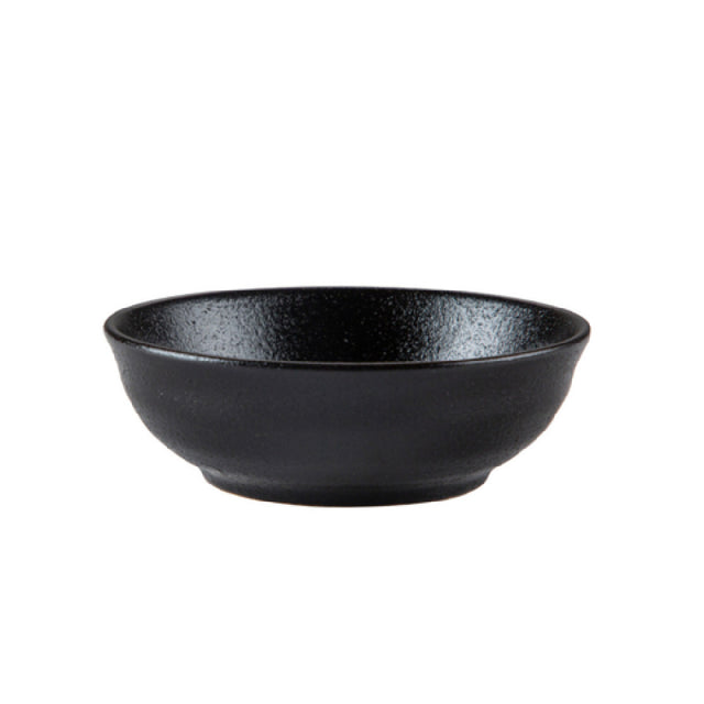 CAC China MOT-43-BLK Morton Dish Bowl 4.5 Oz. 4" Dia.