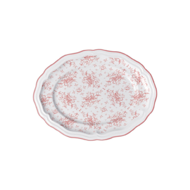 Steelite 62542FP818 Oval Platter 9.0" X 6.75" X 0.875" Adelina