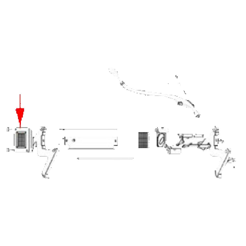 Franklin Machine Products 188-1014 Blade & Holder Assembly 9/32" Cut (18) Blades