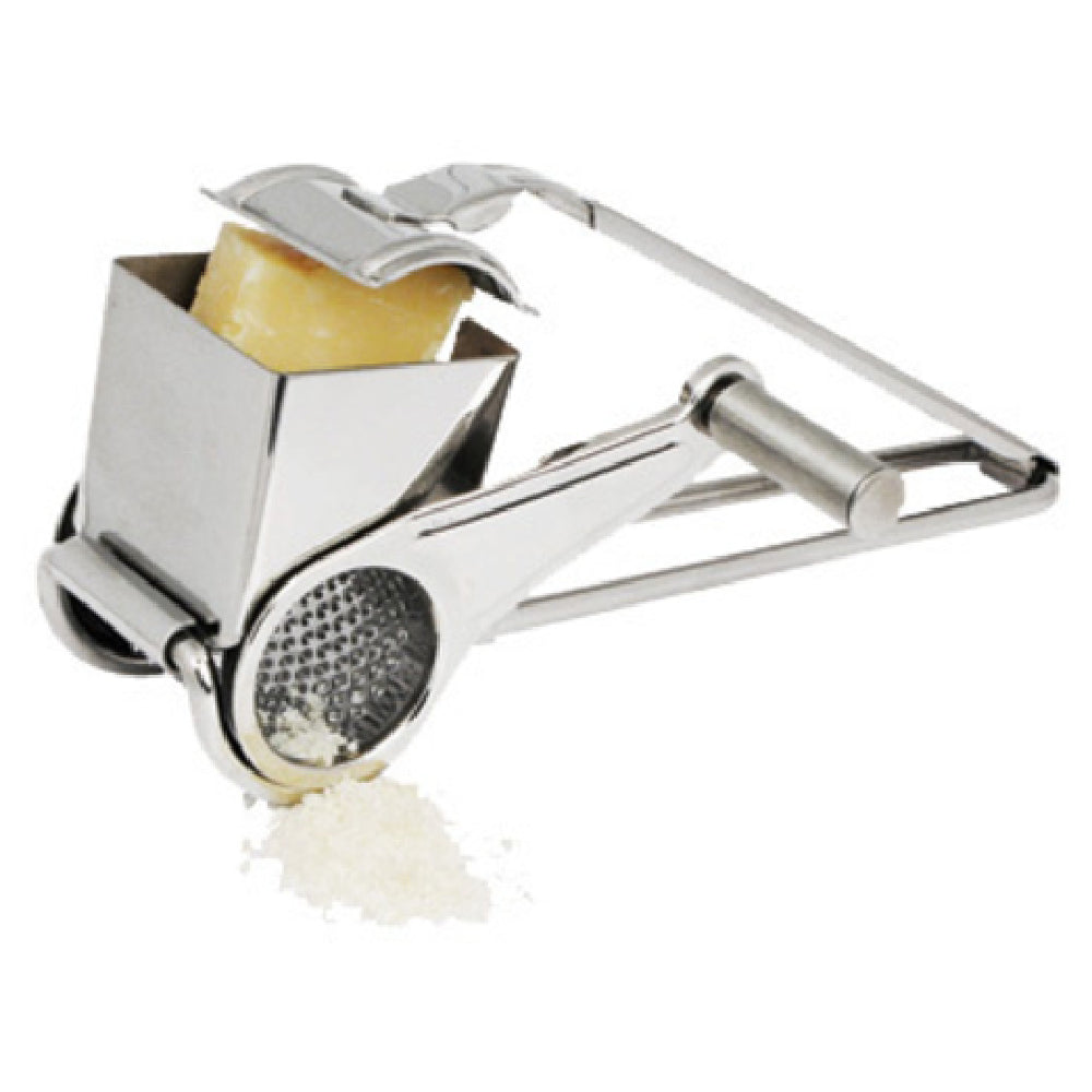 Winco GRTS-1 Cheese Grater 8-1/4" X 4-3/4" X 3-3/8"H Rotary With One Drum For Fine Cheese Grating