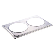 Hubert 76536 - Adapter Plate, 2-compartment, 20-7/8" X 13-2/8" X 3/4"H
