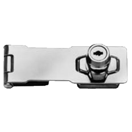 Franklin Machine Products 134-1025 Locking Hasp 4-1/2"L X 1-1/8"W Chrome-plated Steel