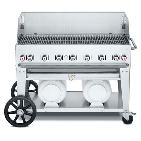 Crown Verity CV-CCB-48WGP Club Series Grill LP Gas 56"L X 28"D