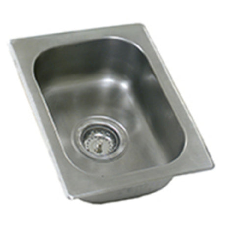 Eagle SR12-14-9.5-1-ND Self-Rimming Drop-In Sink With No Deck One Compartment