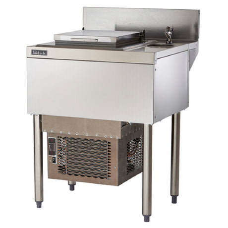 Perlick TSD24DC-A TSD Series Underbar Ice Cream Center 24"W X 24"D 6"H Backsplash With 1" Return