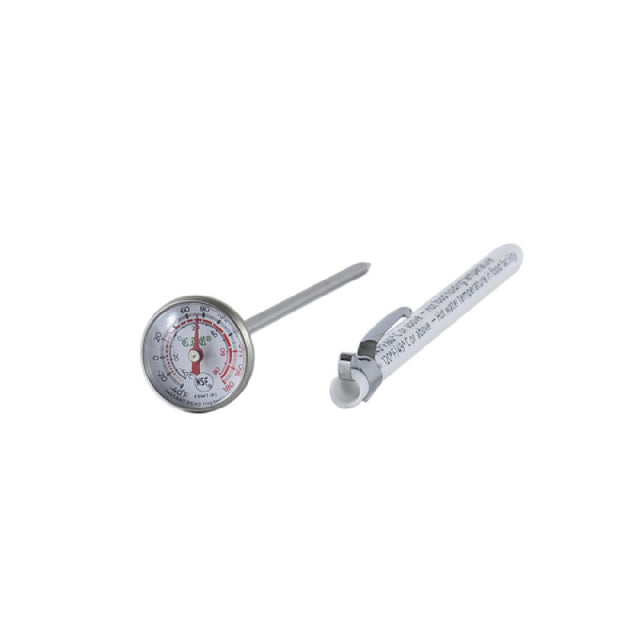 CAC China FPMT-P2 Equil Thermo® Pocket Test Thermometer 1" Dial 5" Probe Length