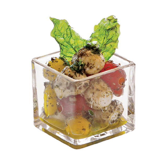 FOH ASA012CLG23 Sampler™ Dish 5 Oz. 2-3/4" X 2-3/4" X 2-1/2"