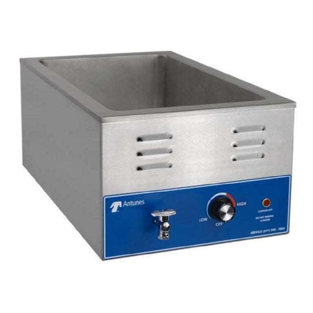 Antunes CW-100 - (9400186) Countertop Cooker/Warmer, With Drain System, Adjustable Thermostat
