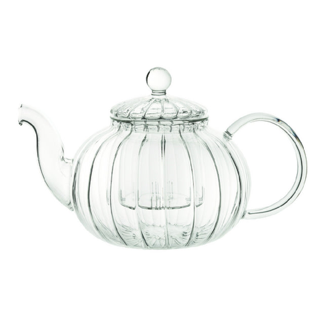 Steelite UR98020 Teapot 1.0 Qt (8.875"W X 5.75"D X 6-1/2"H) Utopia Glass