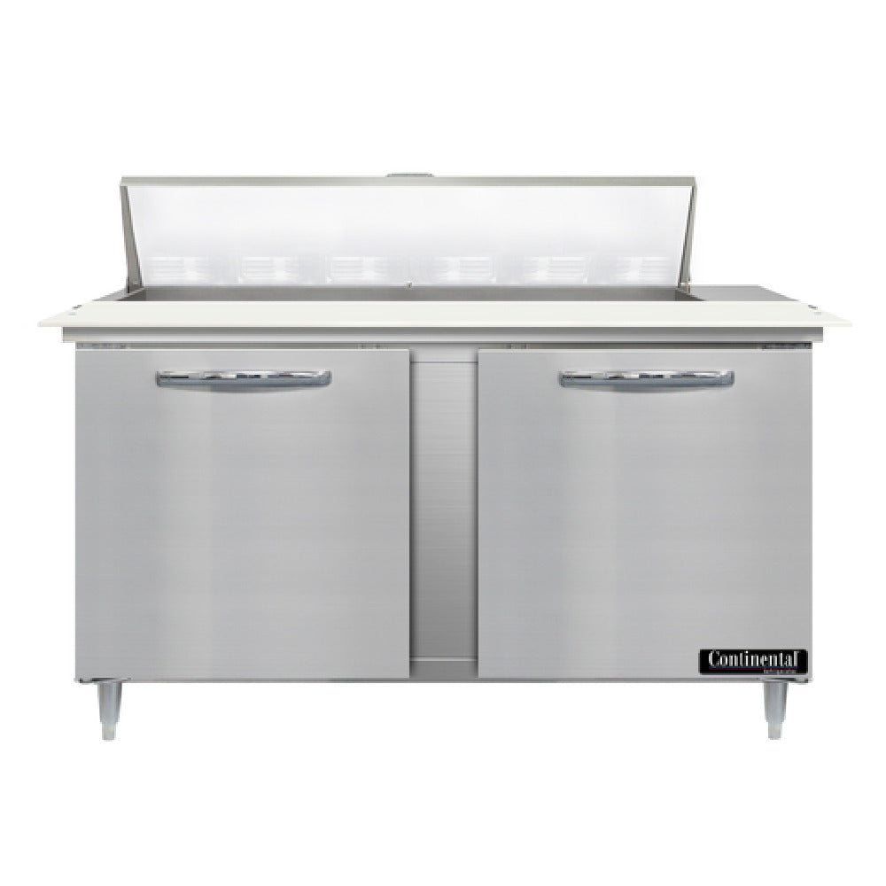 Continental Refrigerator D60N12C Designer Line Sandwich Unit 60"W Two-section